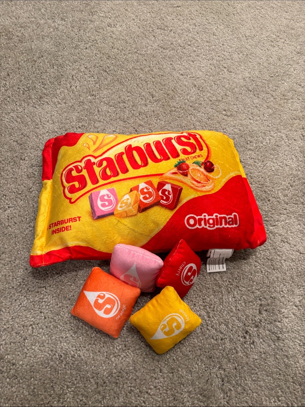 iscream starbust plush pillow